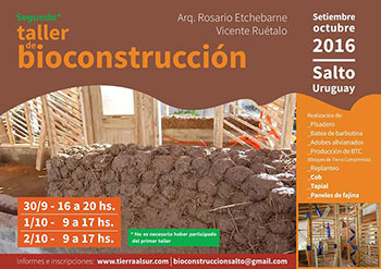 Segundo taller de bioconstrucción.