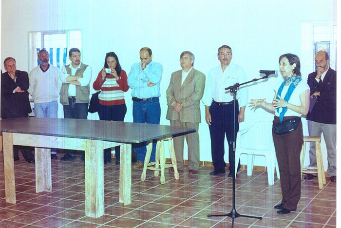 Extensión: acuerdos con intendencias: taller de construcción con tierra
