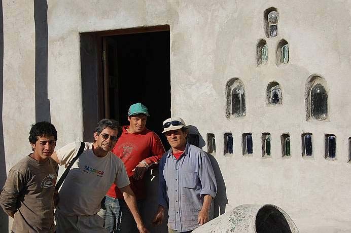 El equipo de obra.