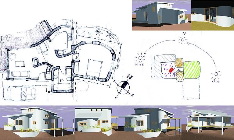 Proyecto de cabañas: Adobe en Uruguay, 2011 — foto 6