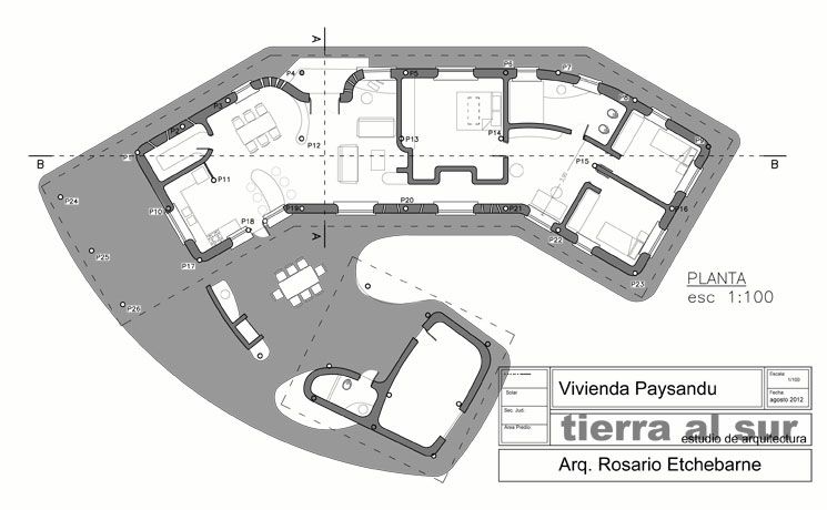 Planta de albañilería.