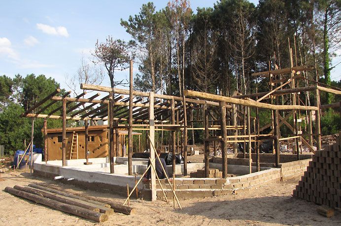 Vista de la estructura.