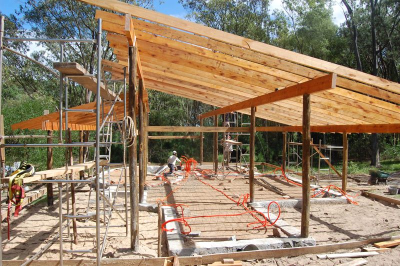 Durante las semanas 7 y 8 queda pronta la estructura.