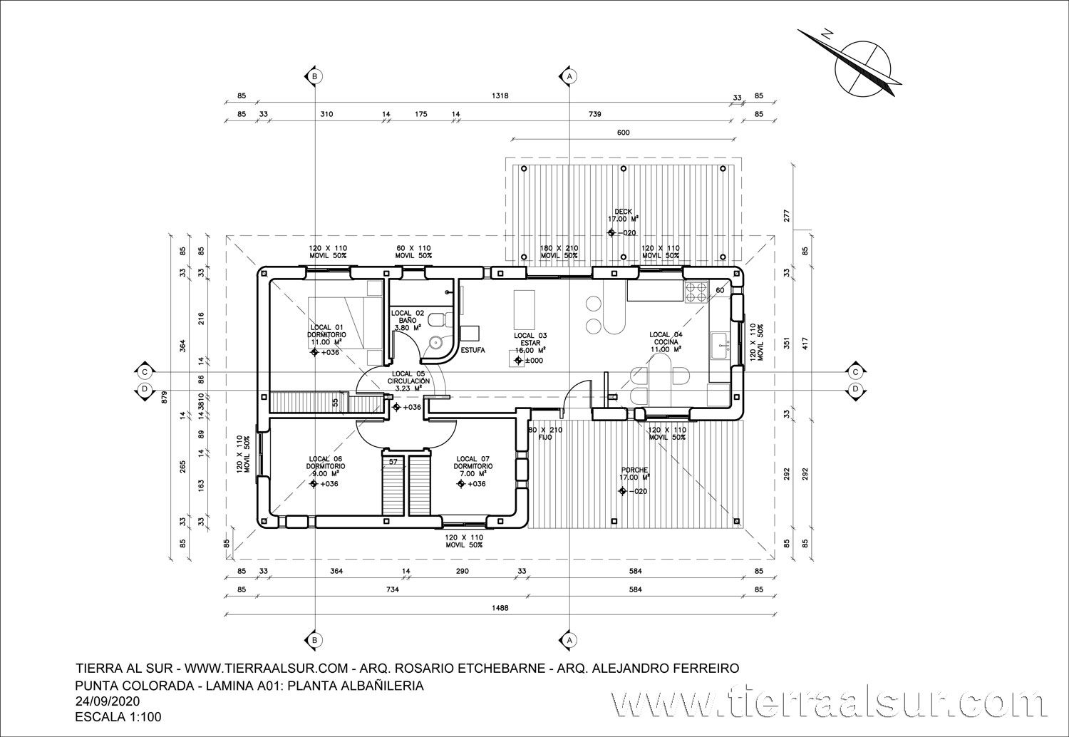 Casa de Juan y Julieta en Maldonado: Adobe en Maldonado, 2021 — foto 21