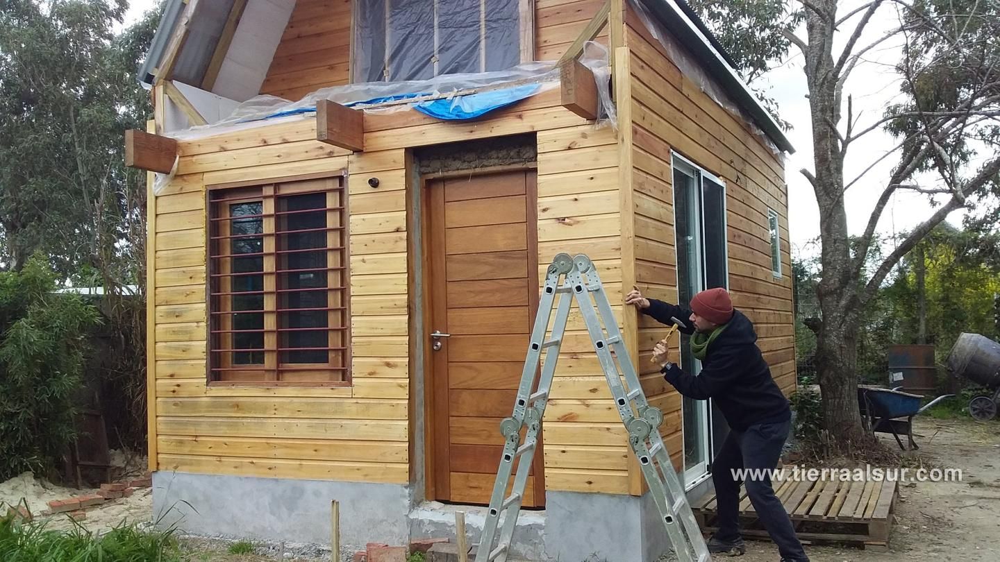 Casa de Andrés en Solymar: Paneles de fajina en Solymar, 2022 — foto 11