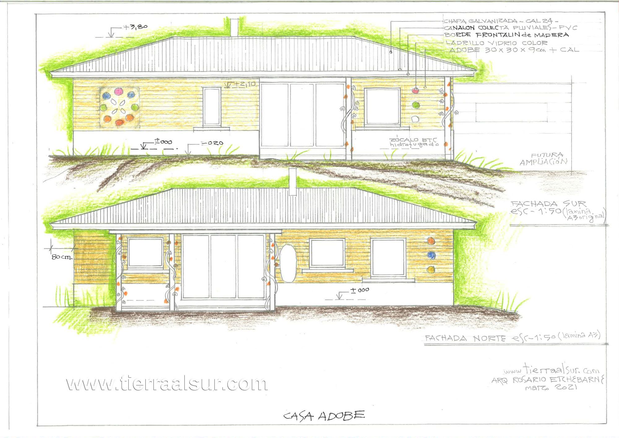 Borrador preliminar planta Casa Folga