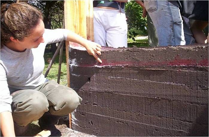 Tapial de tierra estabilizada: proceso constructivo, imagen 4